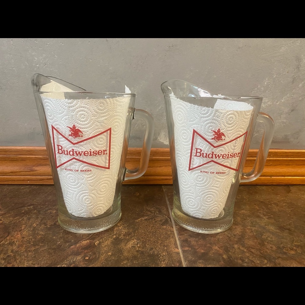 Budweiser Beer Pitcher